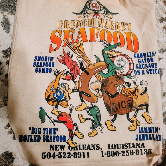 Extra Large Vintage Canvas Tote - Picture 1 of 2